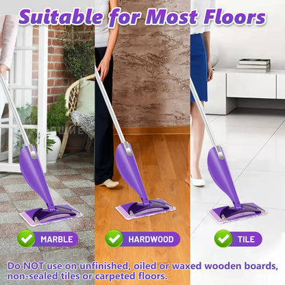 Mop Pads Refill for Swiffer WetJet: 7 PCS Disposable Pad for Hardwood Muilt-Surface Floor Cleaning - Heavy Duty Refills Absorb & Lock Stains